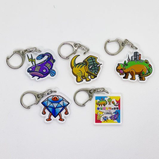 【BGBE現地受取】アクリルキーホルダー 5種類セット